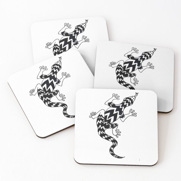 Item preview, 'El Lagarto' (Blanco y Negro) designed and sold by ArtAllington.