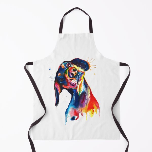 Item preview, Dachshund Colorful Art designed and sold by doodIllustrate.