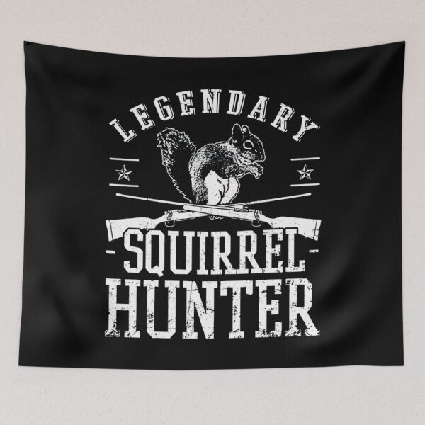 Item preview, Vintage Sunset Retro Style Squirrel Hunting Squirrel Slayer  designed and sold by DoodleUrban.