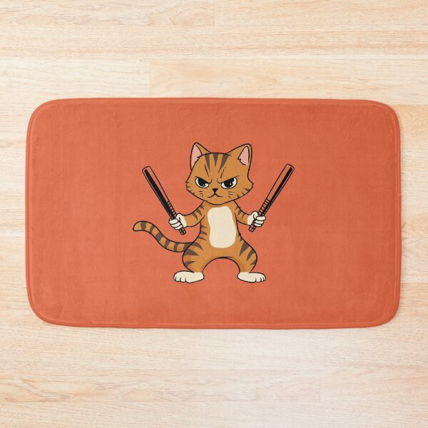 Item preview, Purrfect Fighter Cat designed and sold by FlashCraft Design.