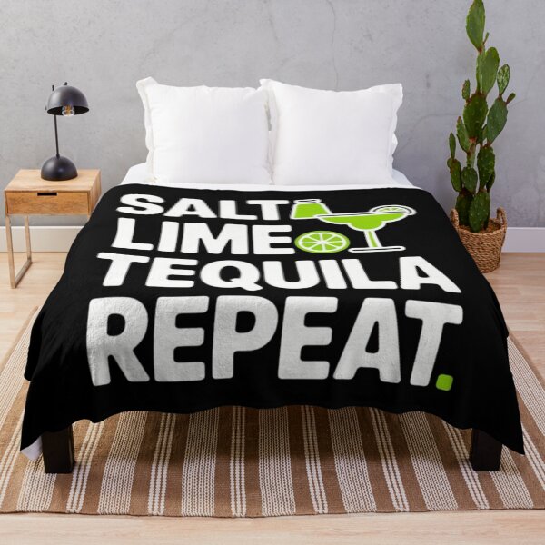 Item preview, Salt Lime Tequila Repeat | Drinking Humor for Cocktail Lovers designed and sold by BunBuntheDog-.