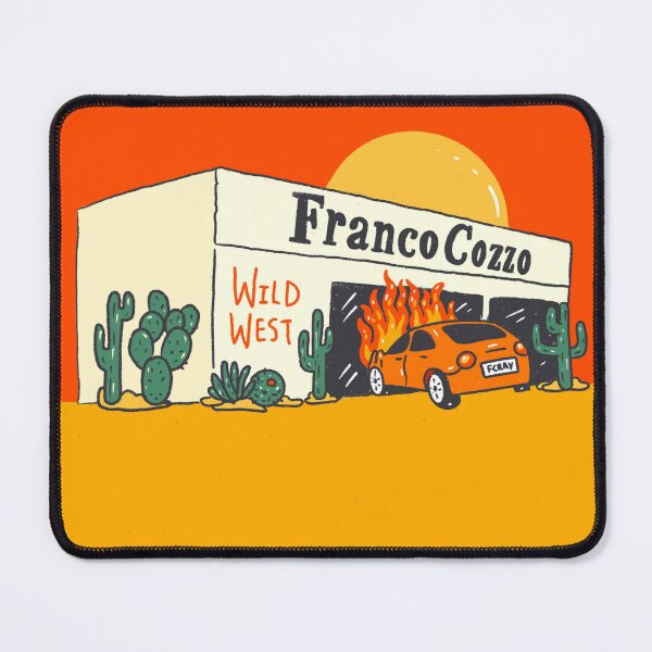 Item preview, Moondog Wild West Car Crash designed and sold by Angie Koiman.