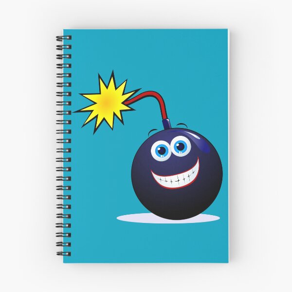 Item preview, Boom! The smiling bomb designed and sold by LuisaVenturoli.
