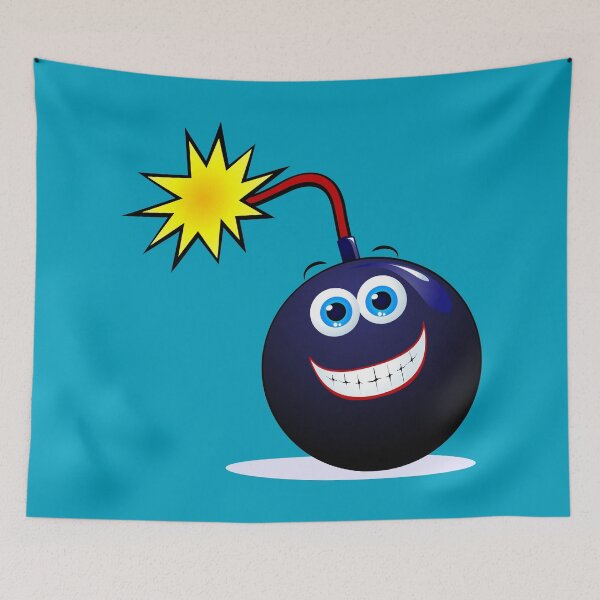 Item preview, Boom! The smiling bomb designed and sold by LuisaVenturoli.