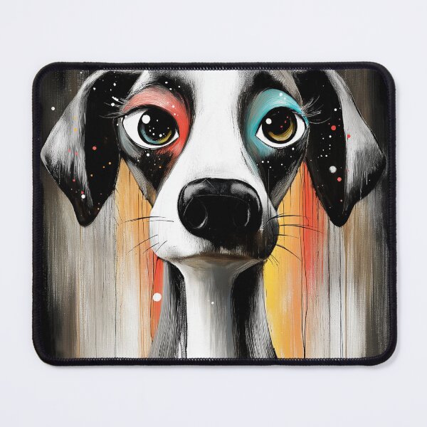 Item preview, 3D Dog. Colourful Dog illustration with a Retro Meaning. designed and sold by Shoot-The-Moon.