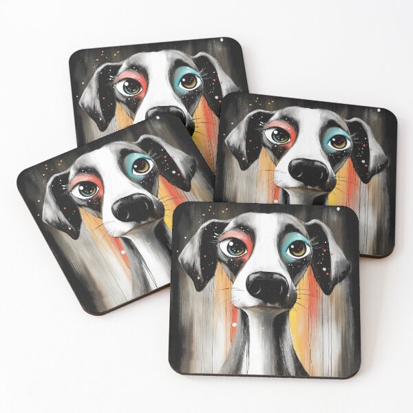 Item preview, 3D Dog. Colourful Dog illustration with a Retro Meaning. designed and sold by Shoot-The-Moon.