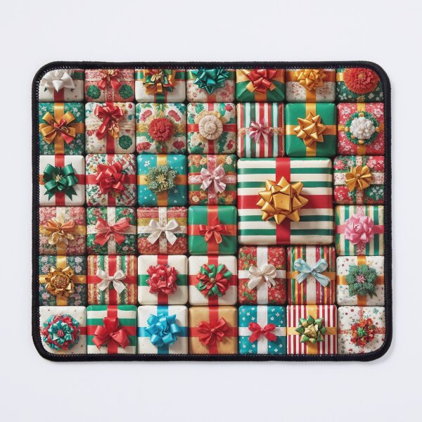 Item preview, Festive Christmas Gift Seamless Pattern designed and sold by Best-Art-32.