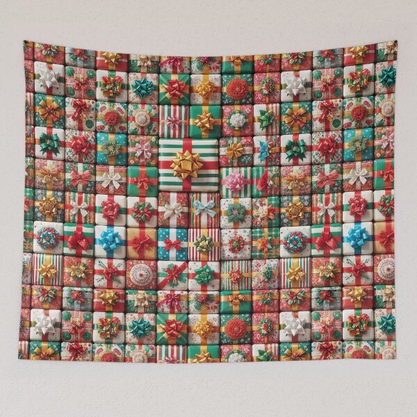 Item preview, Festive Christmas Gift Seamless Pattern  designed and sold by Best-Art-32.
