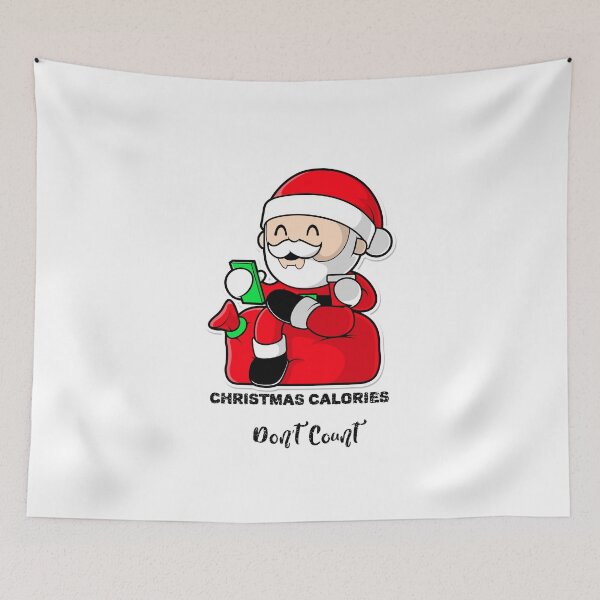 Item preview, Christmas Calories Don’t Count T shirt designed and sold by ngedupdorjee.