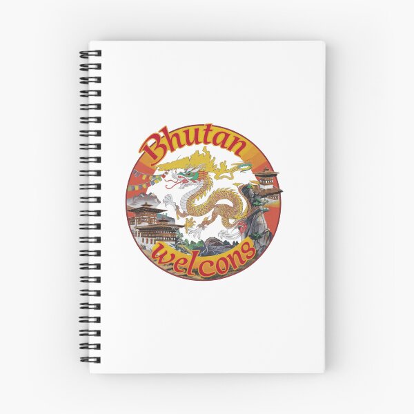 Item preview, Bhutan Welcomes Flag Map Thimphu, Paro, Tiger's Nest, designed and sold by AnimalsDH305.