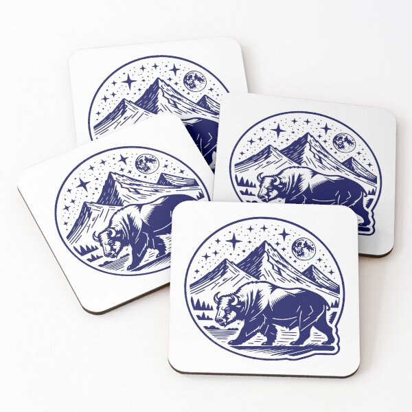 Item preview, Bison Night Expanse designed and sold by pictoartcrew.