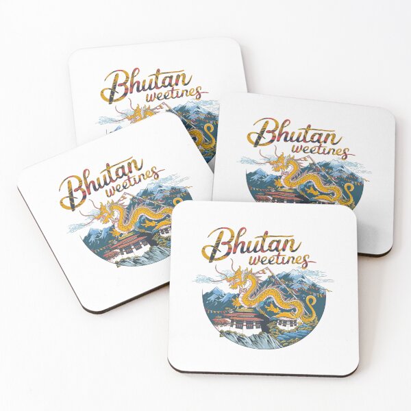 Item preview,  Bhutan Welcomes Flag Map Thimphu, Paro, Tiger's Nest, designed and sold by AnimalsDH305.