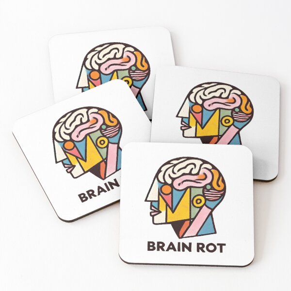 Item preview, Brain Rot – Word of the Year Humor Design designed and sold by OzzFrequency.