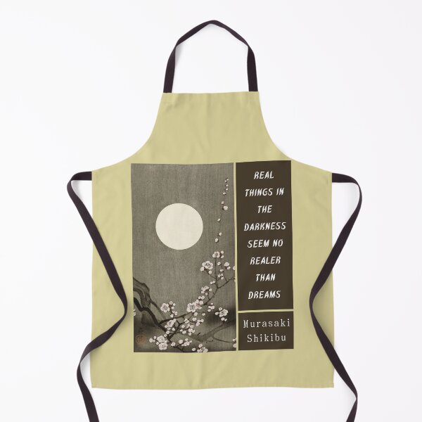 Item preview, Murasaki Shikibu quote: Real things in the darkness seem no realer than dreams designed and sold by artbleed.