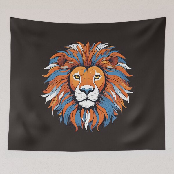 Item preview, Colorful Lion III. designed and sold by KrisDry.