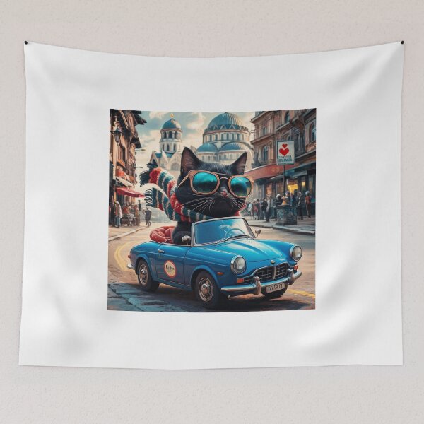 Item preview, Cat on tour - I love Bulgaria! - Sofia designed and sold by lavka-xd.