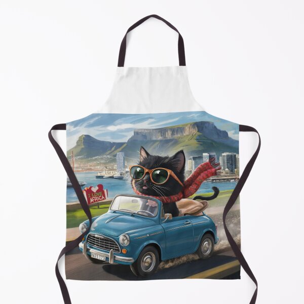 Item preview, Cat on tour - I love South Africa! - Cape Town designed and sold by lavka-xd.