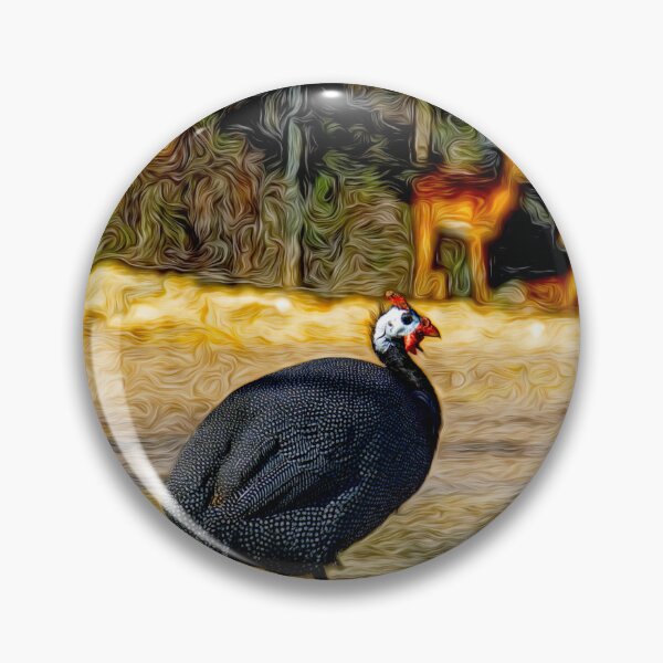Item preview, African Chicken galinha-d'angola or pintada-da-guiné designed and sold by Helios Be. Lavsh.