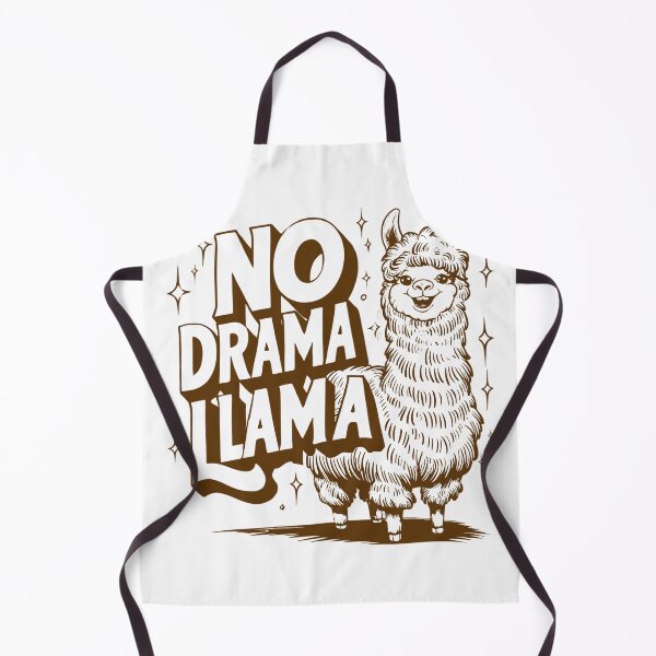 Item preview, No drama Llama graphic design designed and sold by Dominika Farkašová.