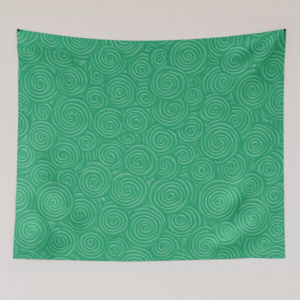 Item preview, Whirling Green: A Swirling Pattern designed and sold by REPTISLAV.