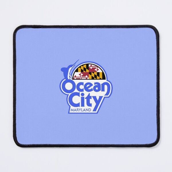Item preview, Ocean City Vintage Blue Maryland Flag designed and sold by l-X-l.