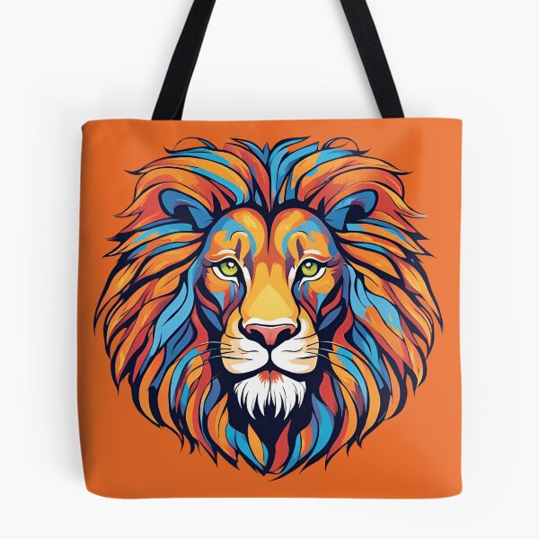Item preview, Colorful Lion V. designed and sold by KrisDry.