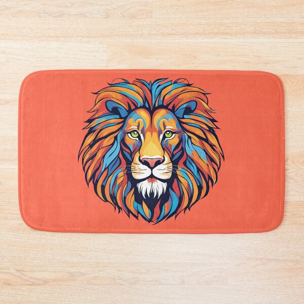 Item preview, Colorful Lion V. designed and sold by KrisDry.