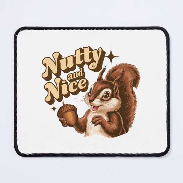 Item preview, Nutty and Nice squirell graphic design designed and sold by Dominika Farkašová.