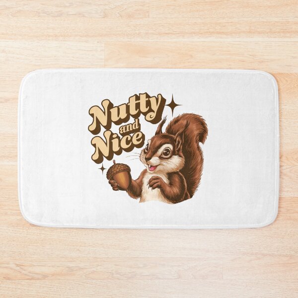 Item preview, Nutty and Nice squirell graphic design designed and sold by Dominika Farkašová.