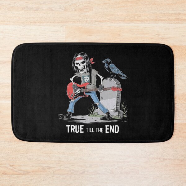 Item preview, Rocking Skeleton with Guitar - True Till The End Art designed and sold by love3617.