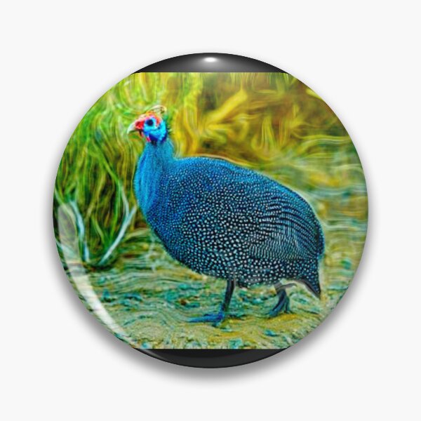 Item preview, African Chicken galinha-d'angola or pintada-da-guiné v2 designed and sold by Helios Be. Lavsh.