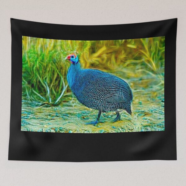 Item preview, African Chicken galinha-d'angola or pintada-da-guiné v2 designed and sold by Helios Be. Lavsh.