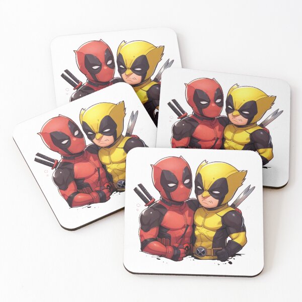 Item preview, Deadpool & Wolverine Friends designed and sold by NEKKI Originals.