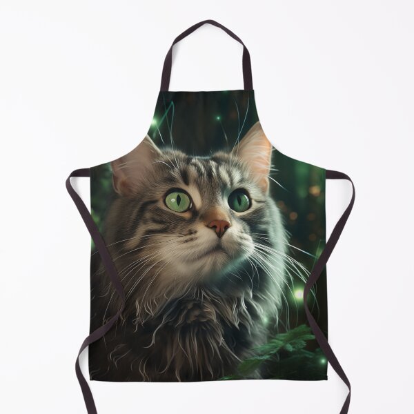 Item preview, Cat and Fireflies designed and sold by Rtymer.