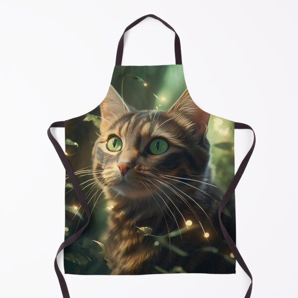 Item preview, Cat and Fireflies designed and sold by Rtymer.