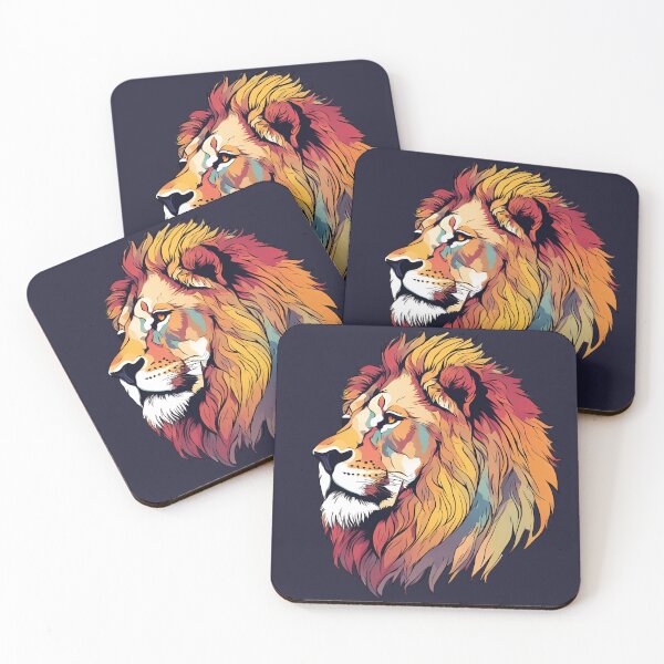 Item preview, Colorful Lion VI. designed and sold by KrisDry.