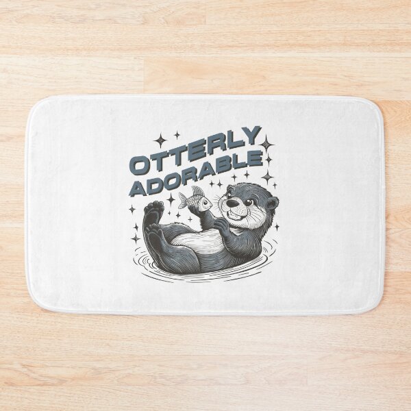 Item preview, Otterly addorable Otter graphic design designed and sold by Dominika Farkašová.