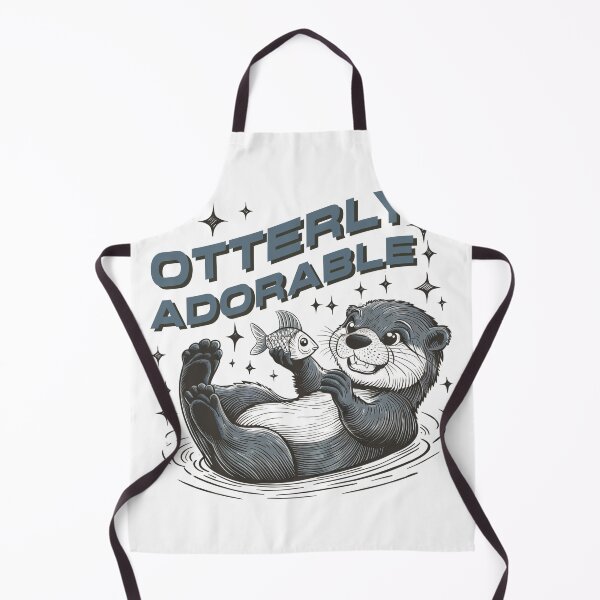 Item preview, Otterly addorable Otter graphic design designed and sold by Dominika Farkašová.