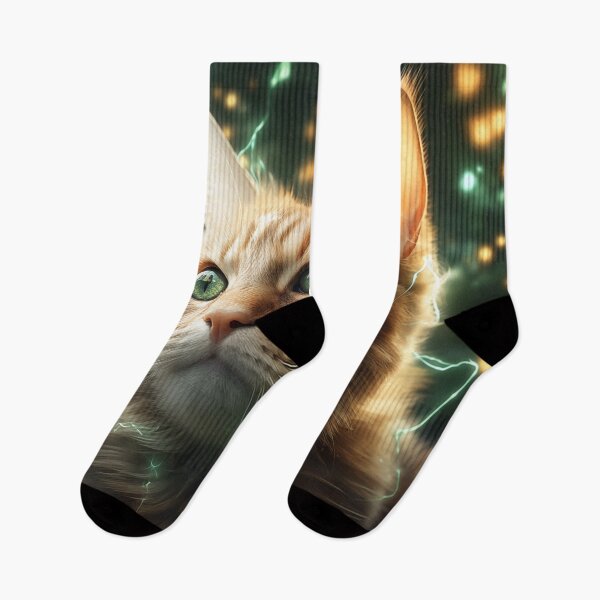 Item preview, Cat and Fireflies designed and sold by Rtymer.