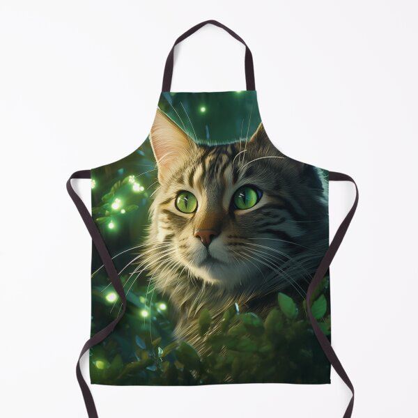 Item preview, Cat and Fireflies designed and sold by Rtymer.