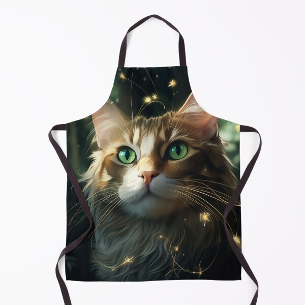 Item preview, Cat and Fireflies designed and sold by Rtymer.