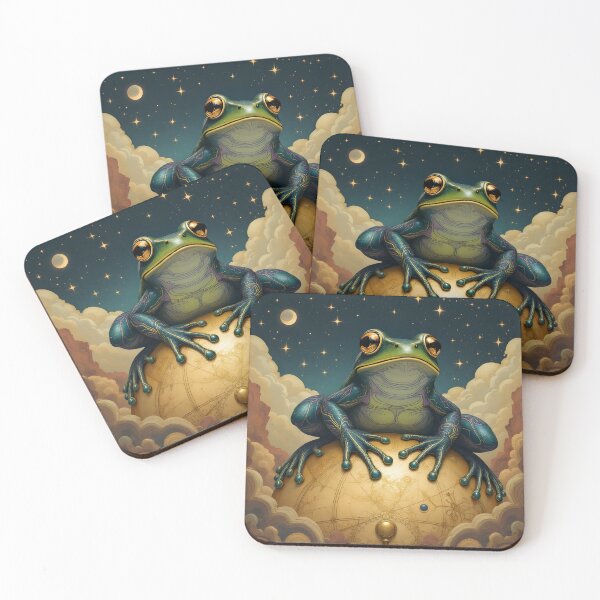 Item preview, Frog and Global Dominion designed and sold by HabitableMoons.