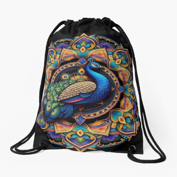 Item preview, Peacock motif designed and sold by DaykoArt.