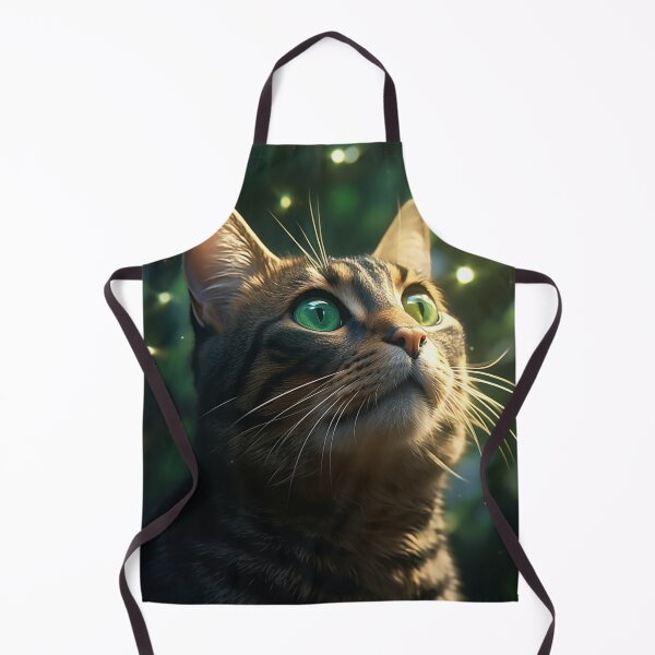 Item preview, Cat and Fireflies designed and sold by Rtymer.