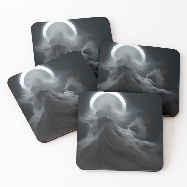 Item preview, Divine Mist: Ethereal Angelic Aura in Darkness designed and sold by Amr Siam.