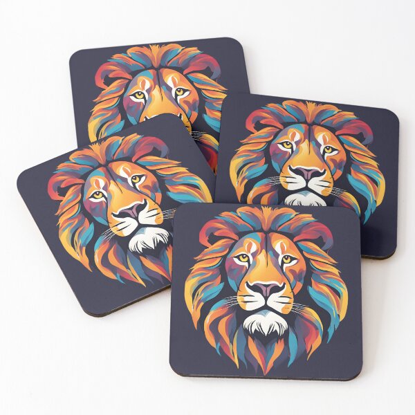 Item preview, Colorful Lion VII. designed and sold by KrisDry.