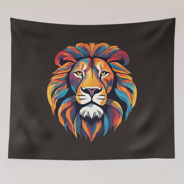 Item preview, Colorful Lion VII. designed and sold by KrisDry.
