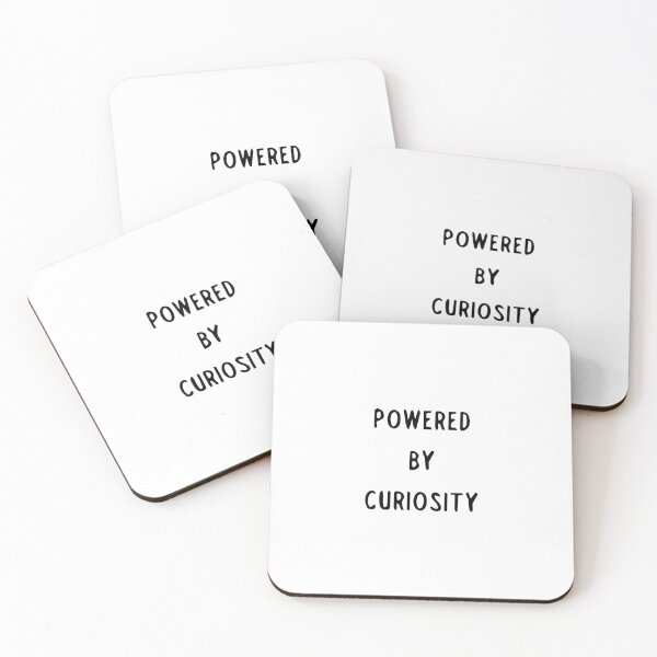 Item preview, Powered by Curiosity designed and sold by Slassyat.