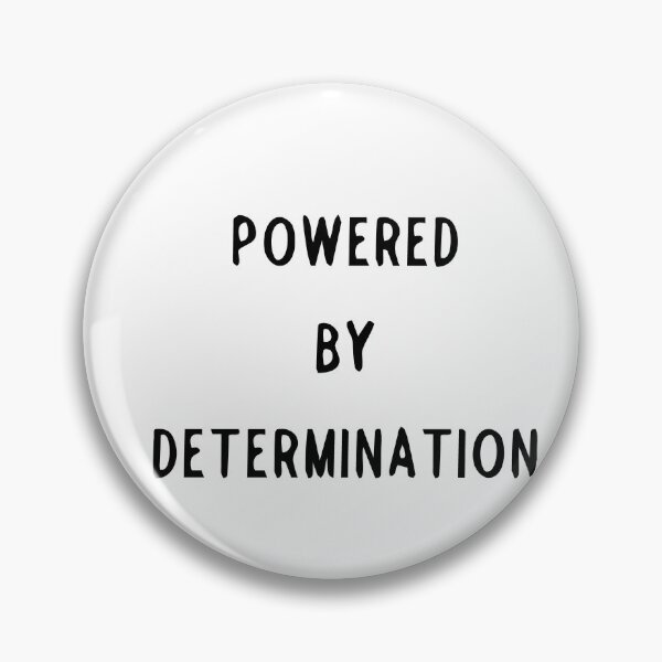 Item preview, Powered by Determination designed and sold by Slassyat.