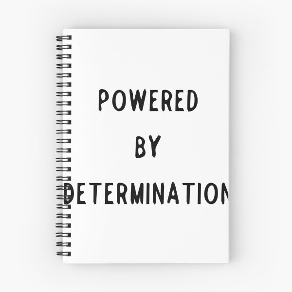 Item preview, Powered by Determination designed and sold by Slassyat.